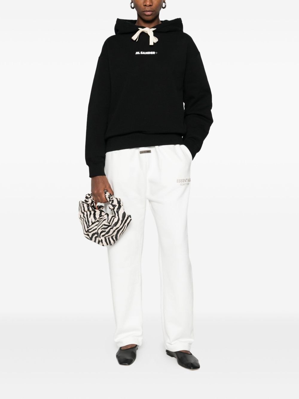 logo-print hoodie - 2