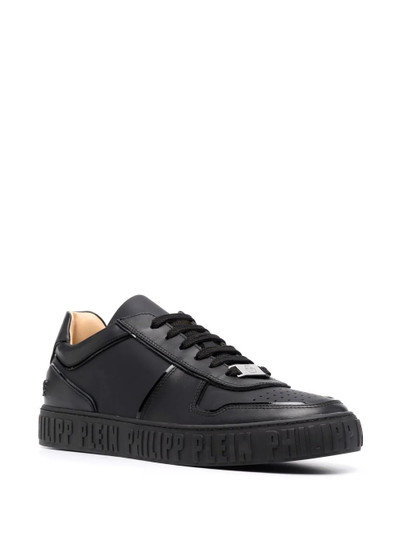 PHILIPP PLEIN embossed low-top sneakers outlook