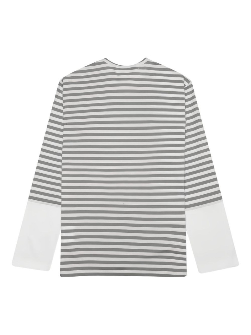 Comme des Garçons PLAY striped long-sleeve T-shirt outlook