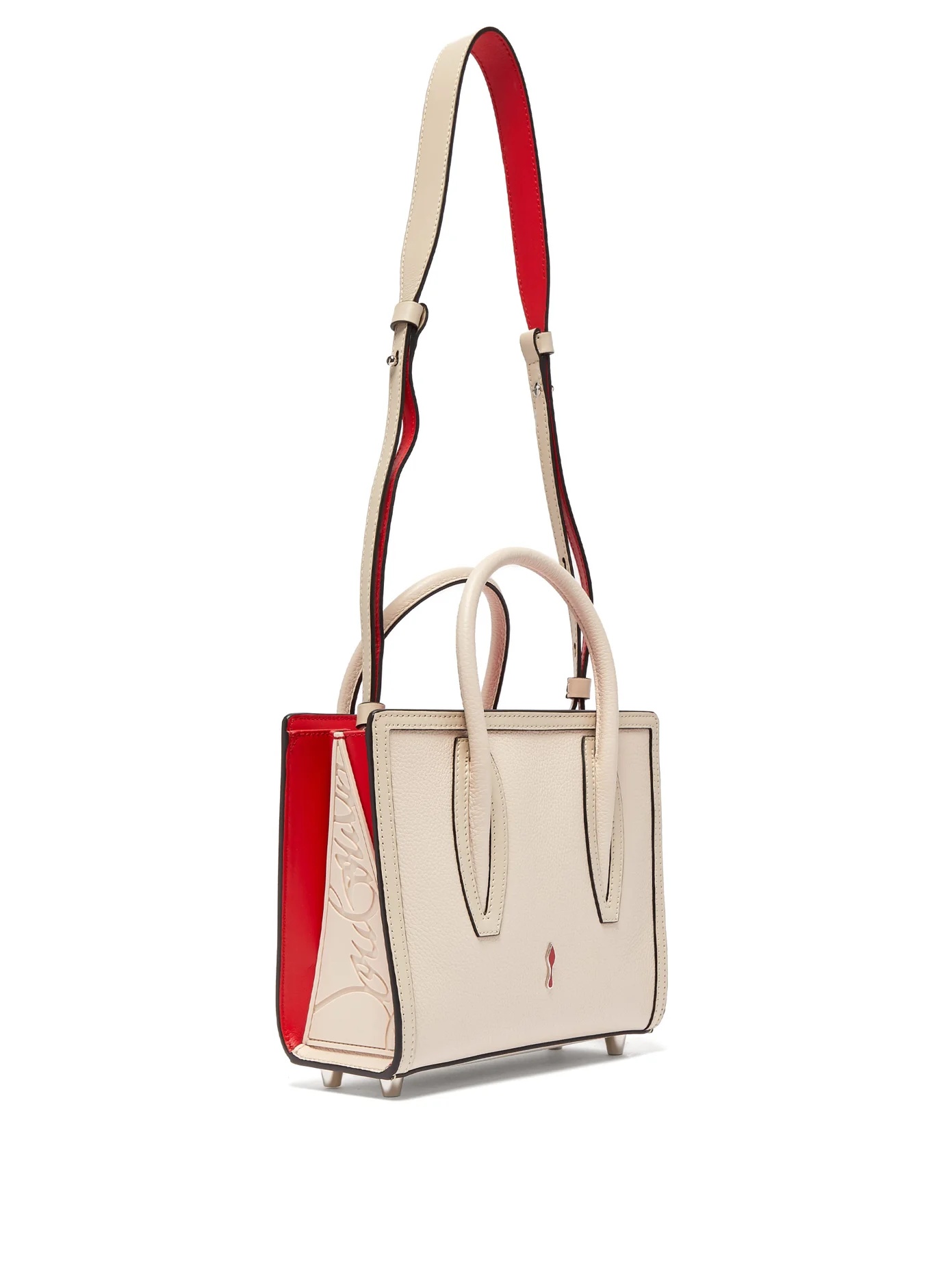 Paloma mini leather tote bag - 4