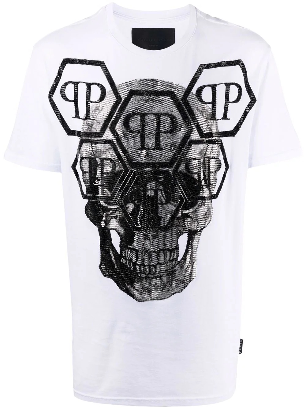 crystal skull logo T-shirt - 1