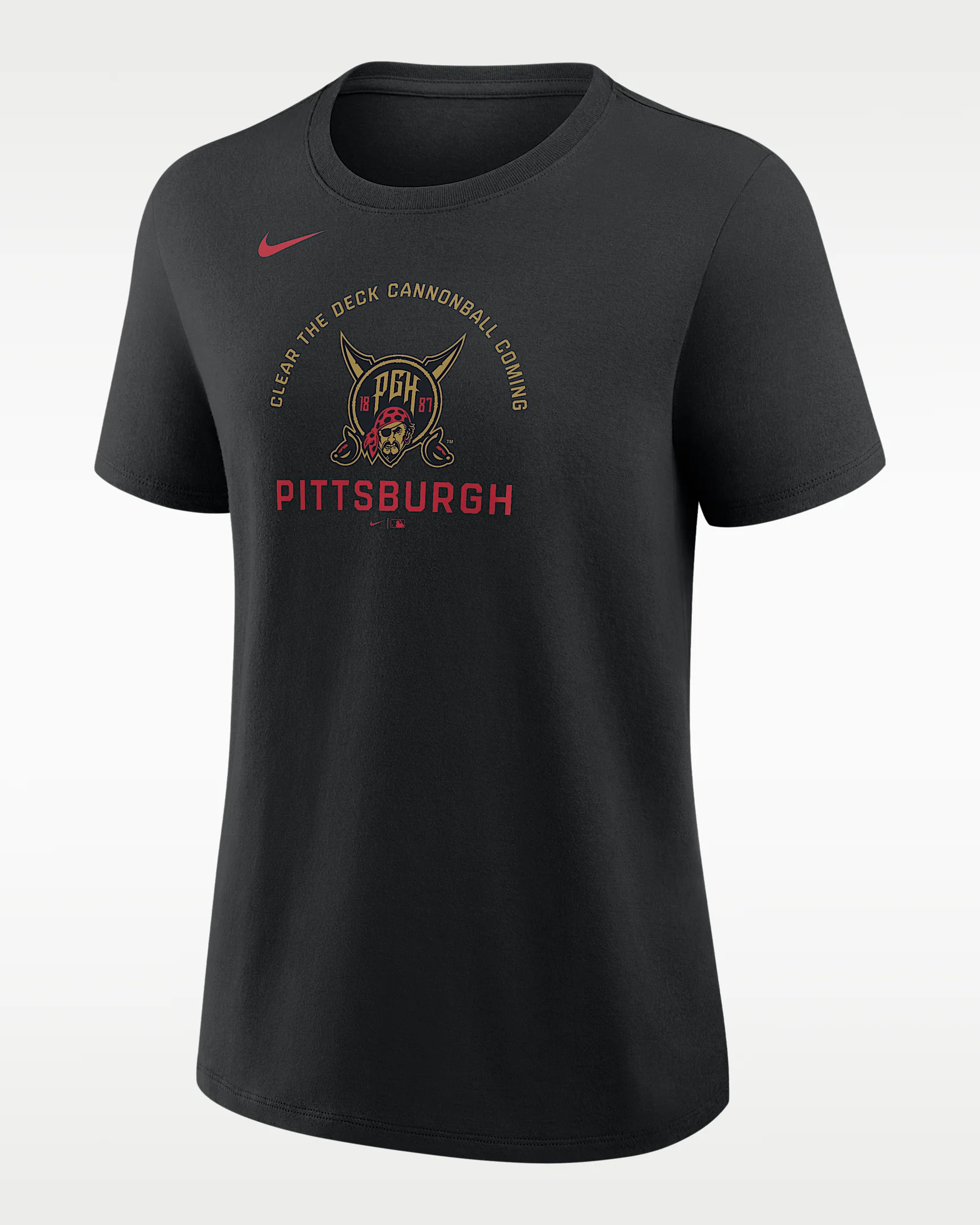 Pittsburgh Pirates City Connect Women's Nike MLB T-Shirt - 1
