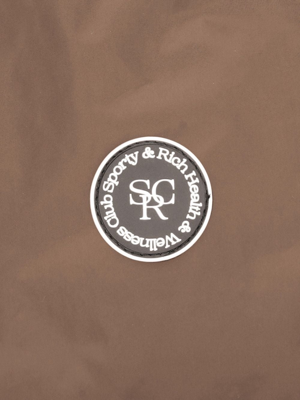 logo-patch straight-leg trousers - 2