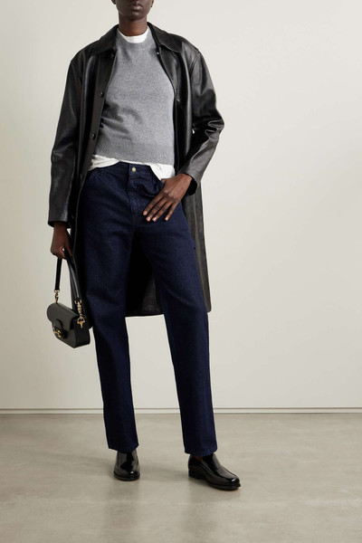 NILI LOTAN Calvin Carpenter high-rise straight-leg jeans outlook