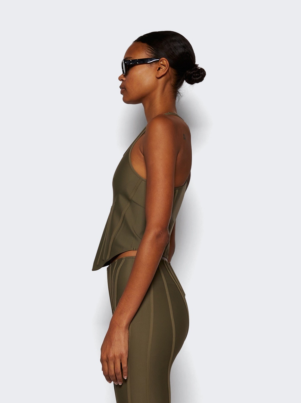 Corset Top Khaki - 4