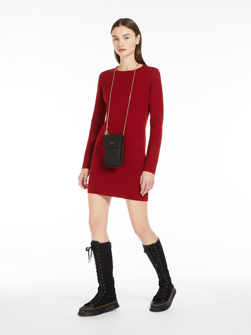 Max Mara ERIDANI Wool yarn mini dress outlook