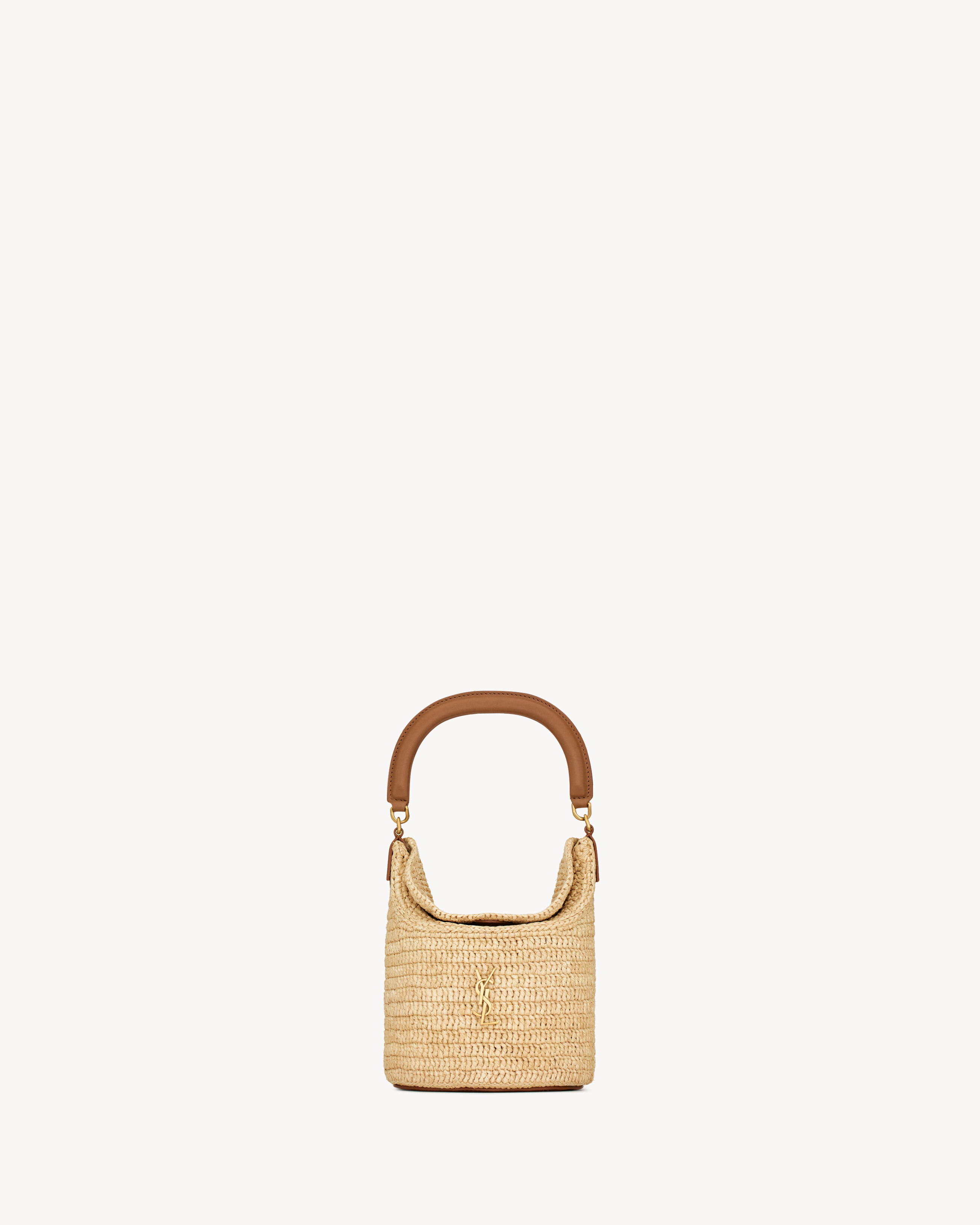 GABY BUCKET BAG IN RAFFIA - 2