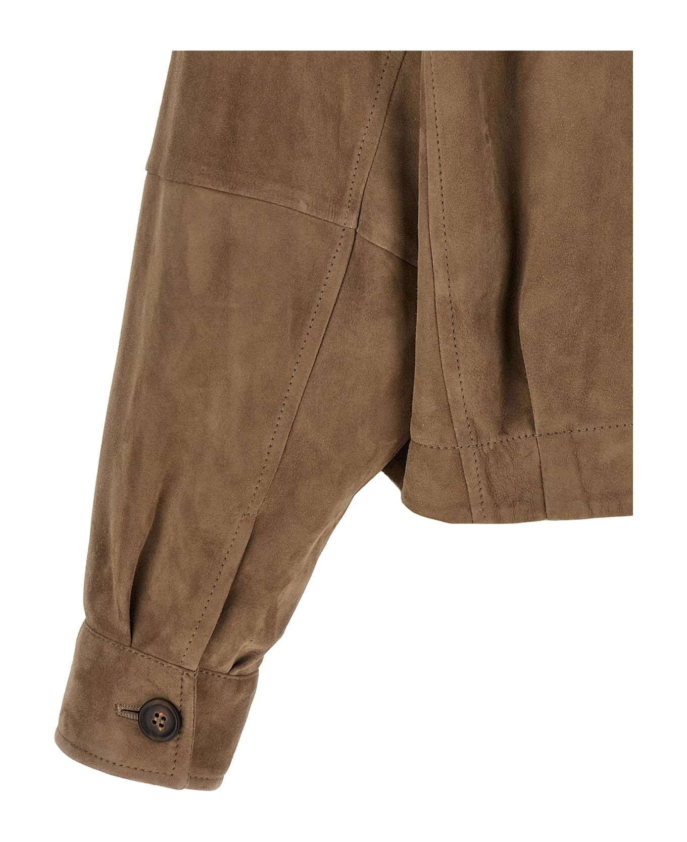 Monile Suede Jacket - 4