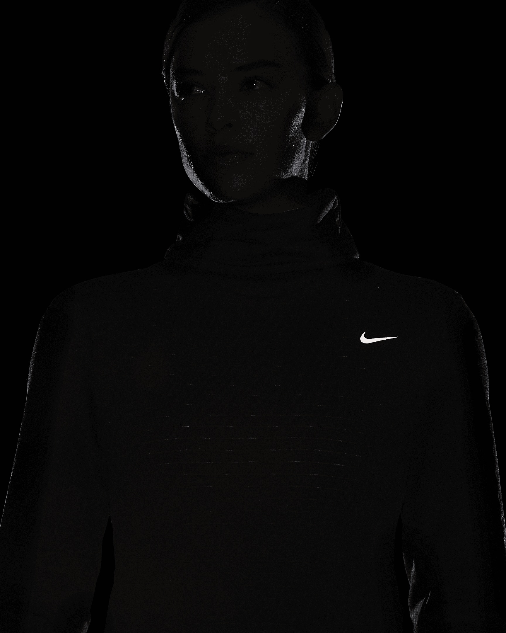 Nike Therma-FIT Swift Element Women's Turtleneck Running Top - 8