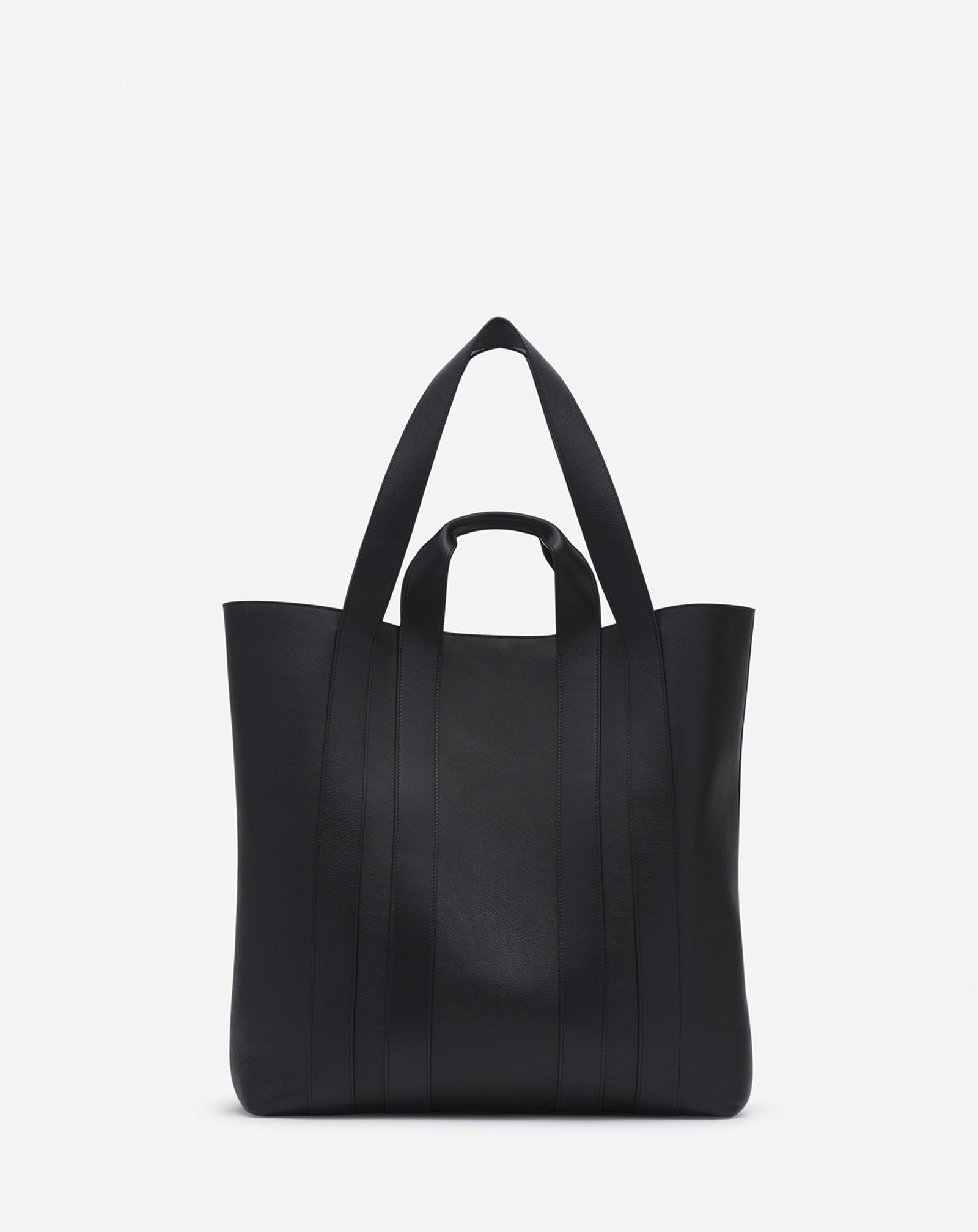 BALLADE NORTH SOUTH LEATHER TOTE - 4
