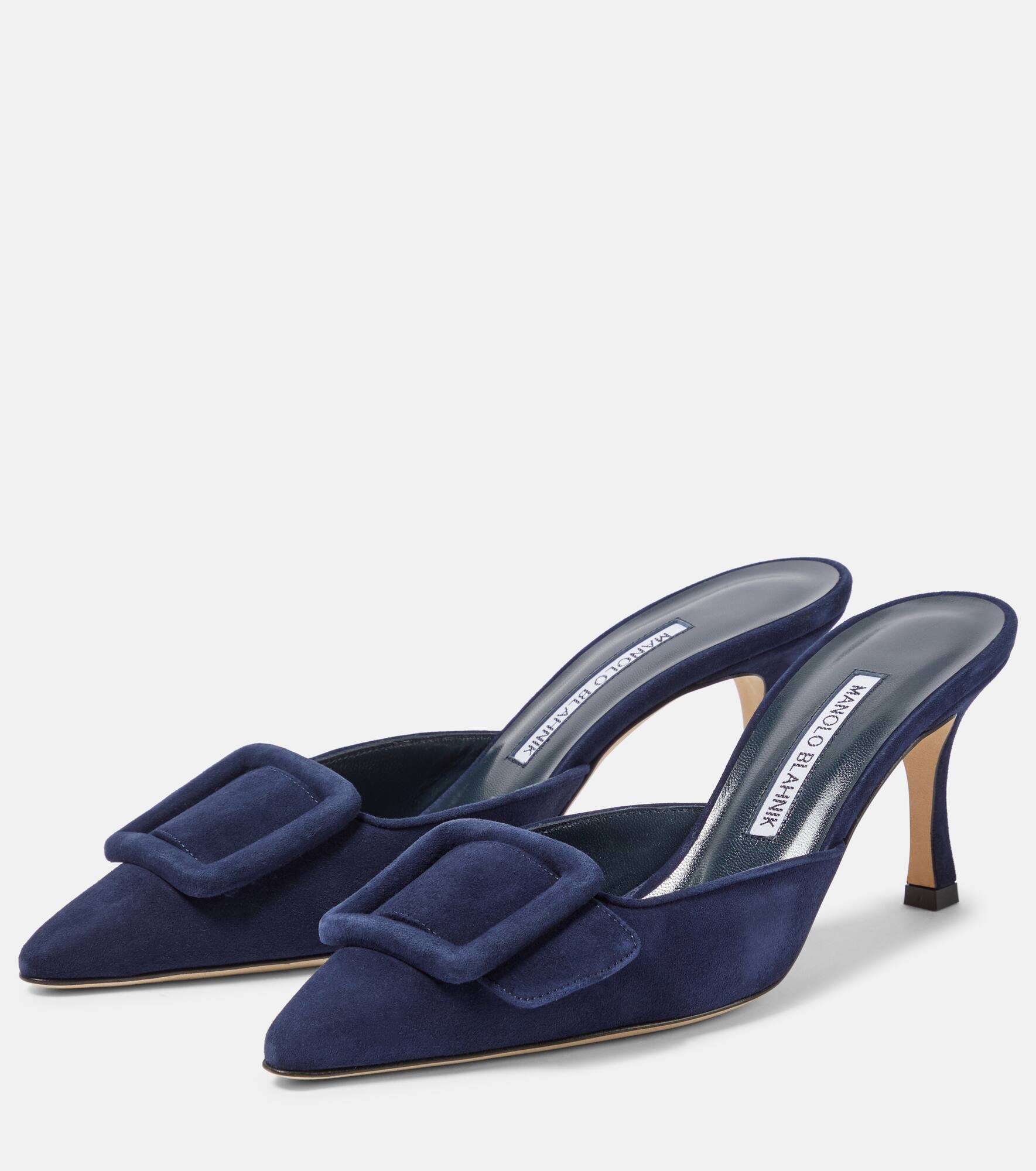 Maysale suede mules - 5