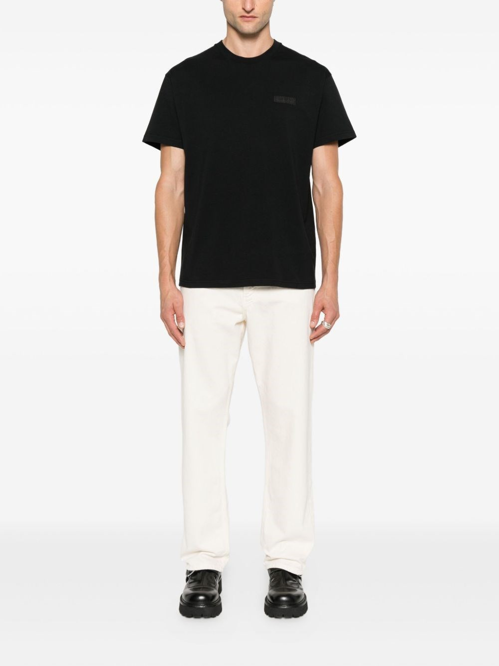 Cotton t-shirt with logo - 3