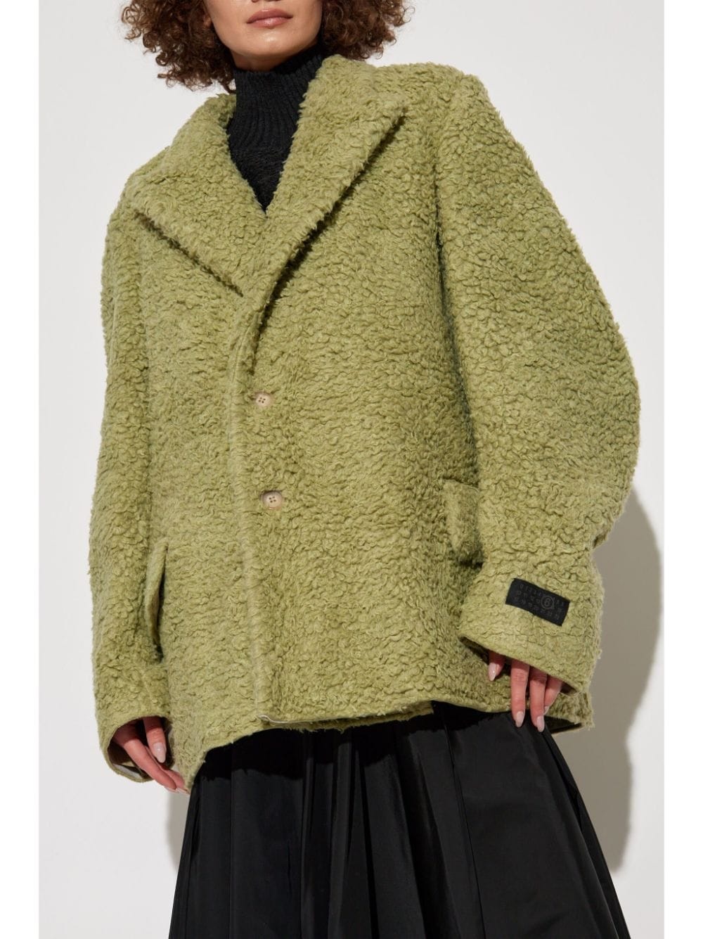 buttoned-up jacket - 3