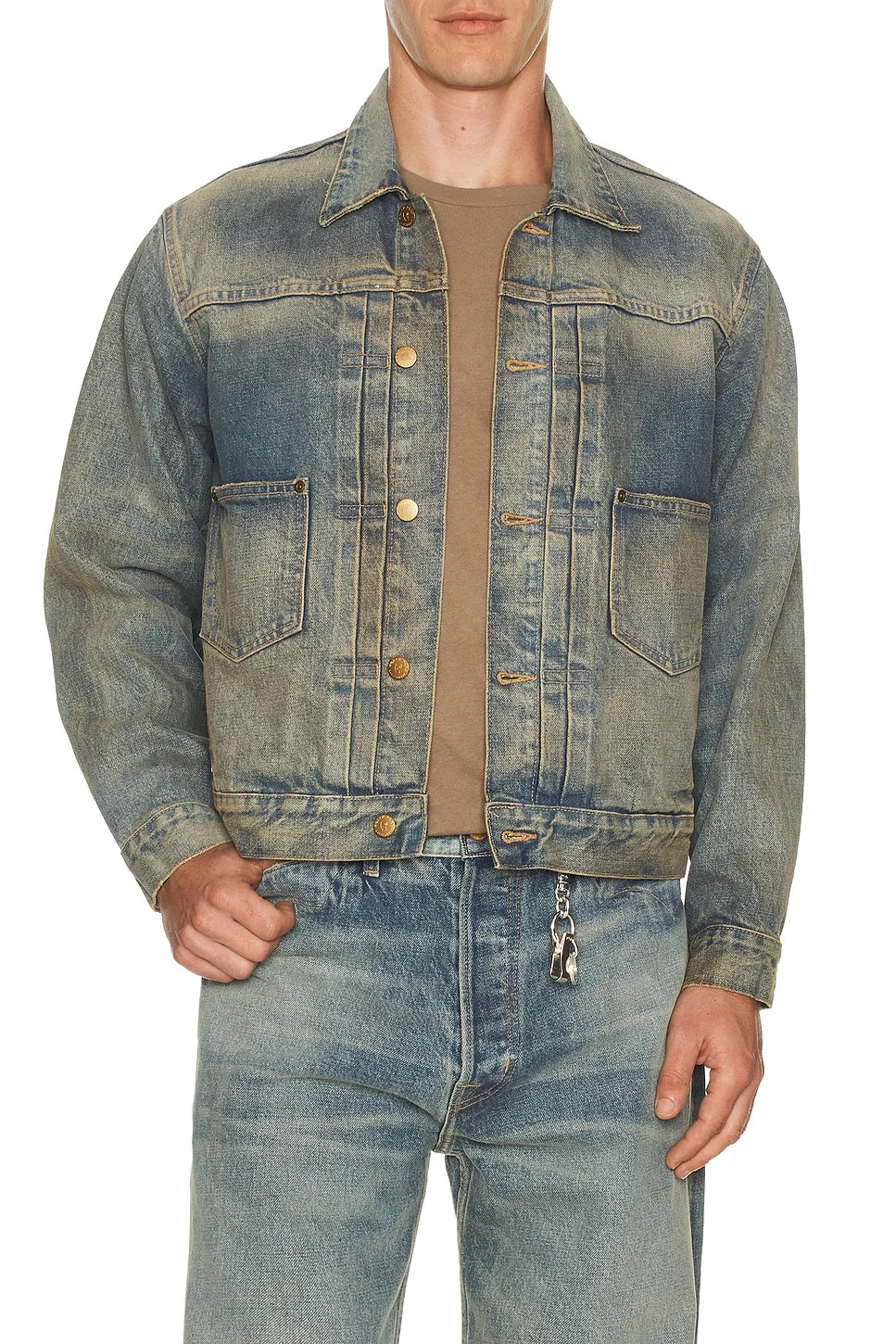 1 4.75oz Denim Trucker Jacket - 1