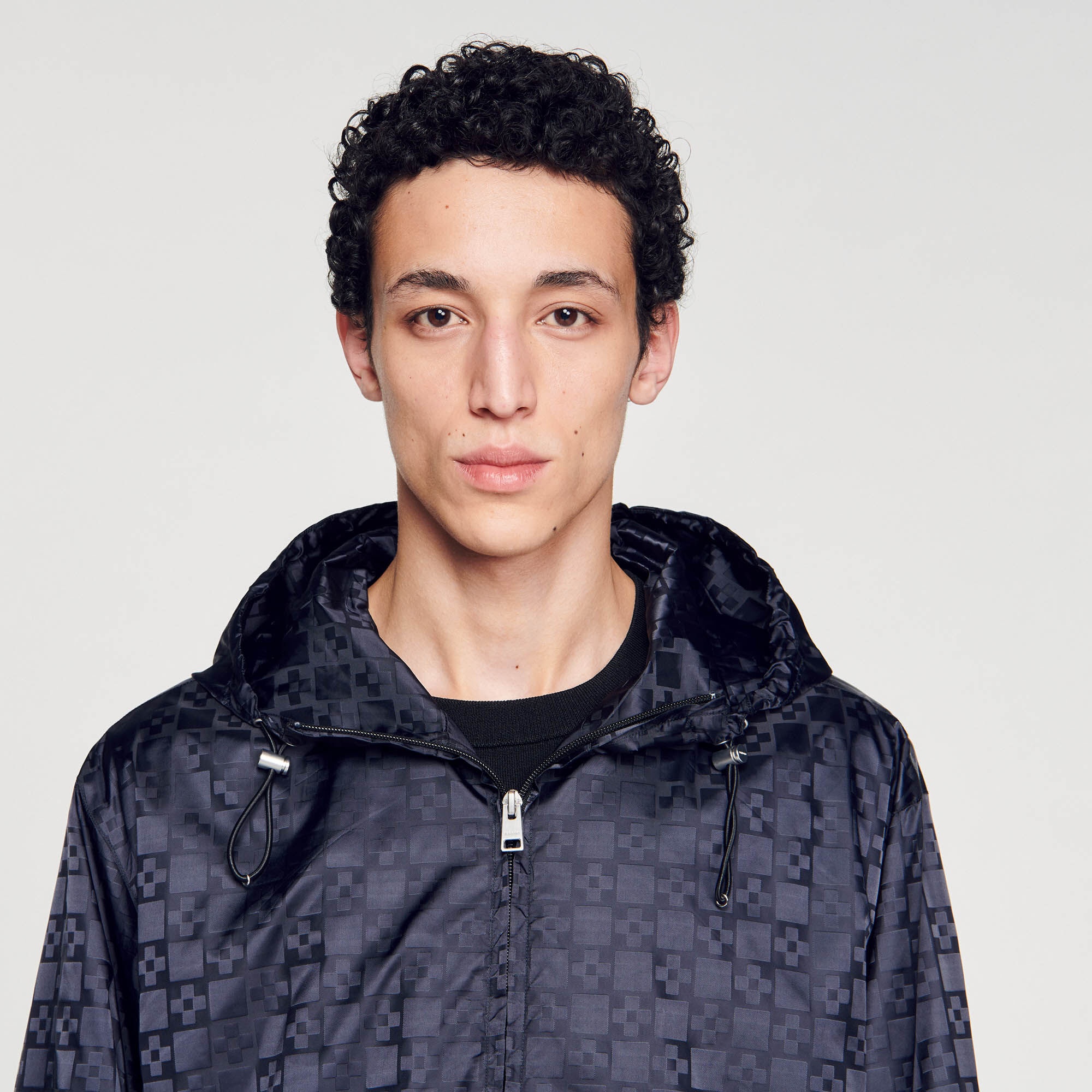 SQUARE CROSS NYLON JACKET - 4