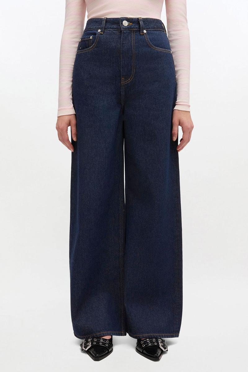 GANNI DARK RINSE IZEY JEANS outlook