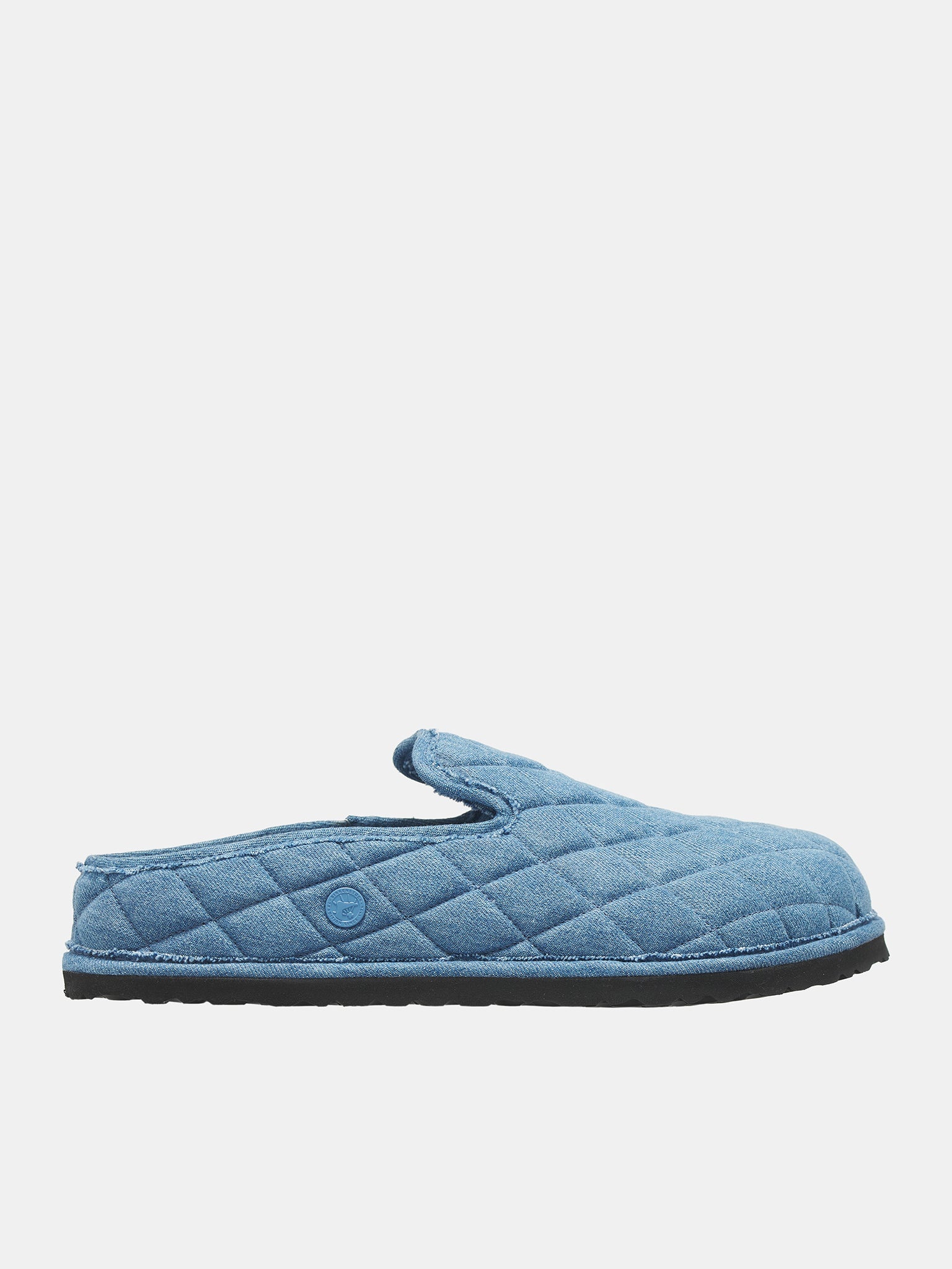 Eliscu Tex Faded Denim Slippers - 1