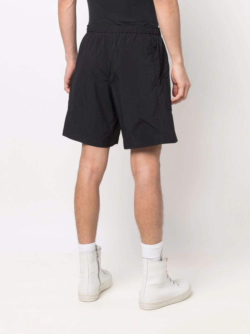 slim-fit track shorts - 4