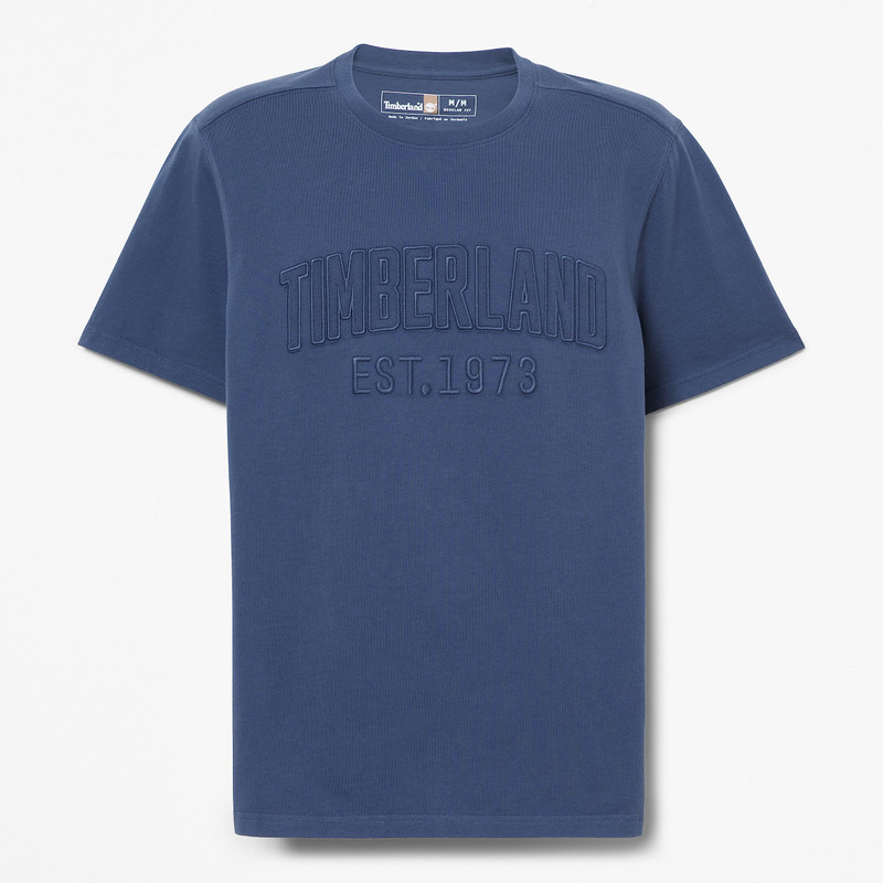 Timberland Men's Washed Embroidered Logo T-Shirt outlook