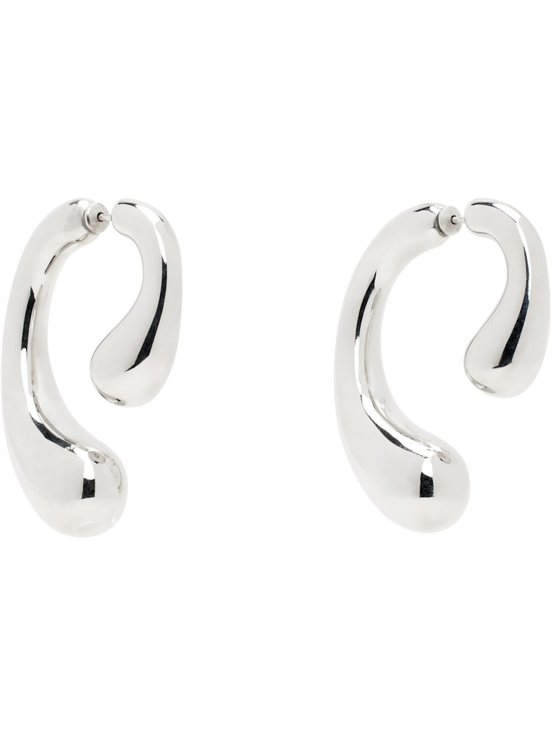 PANCONESI Silver P Earrings outlook