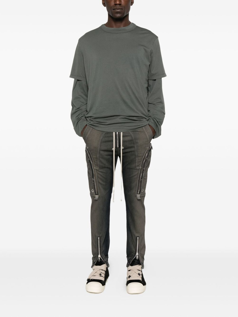 Rick Owens zip-detail trousers outlook
