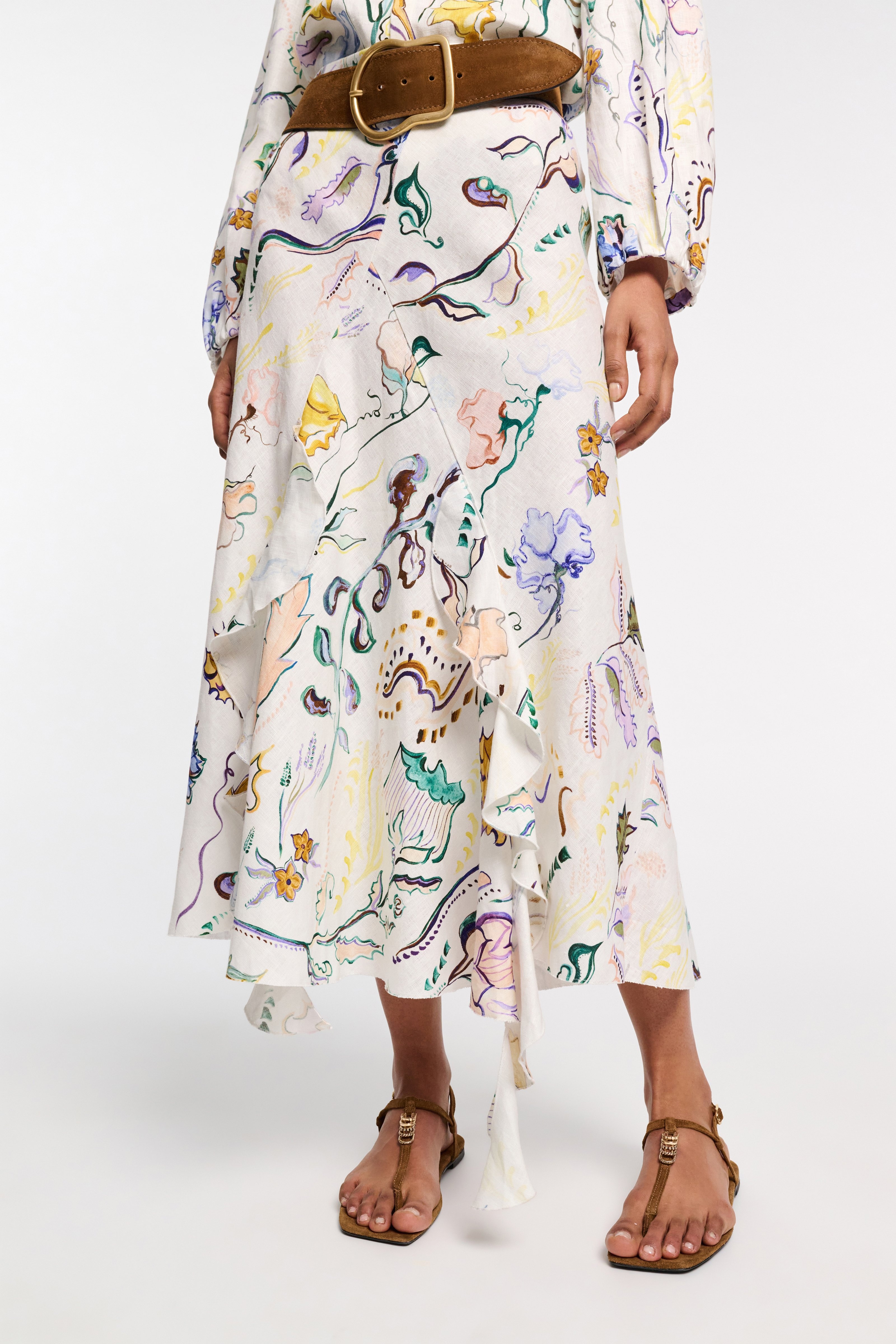 FLORAL POWER skirt - 5