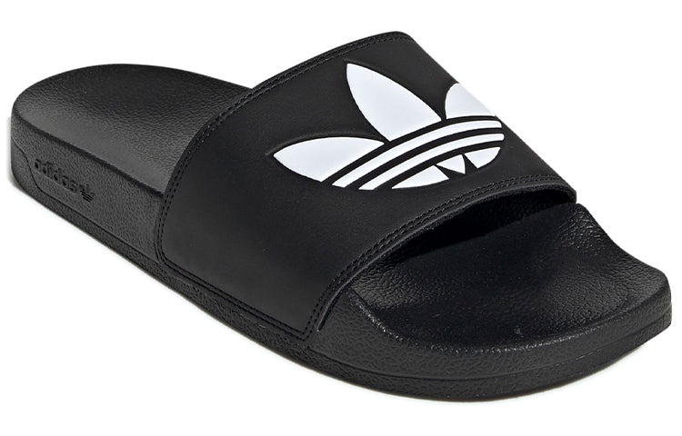 adidas Adilette Lite Slides 'Trefoil Logo - Core Black' FU8298 - 3