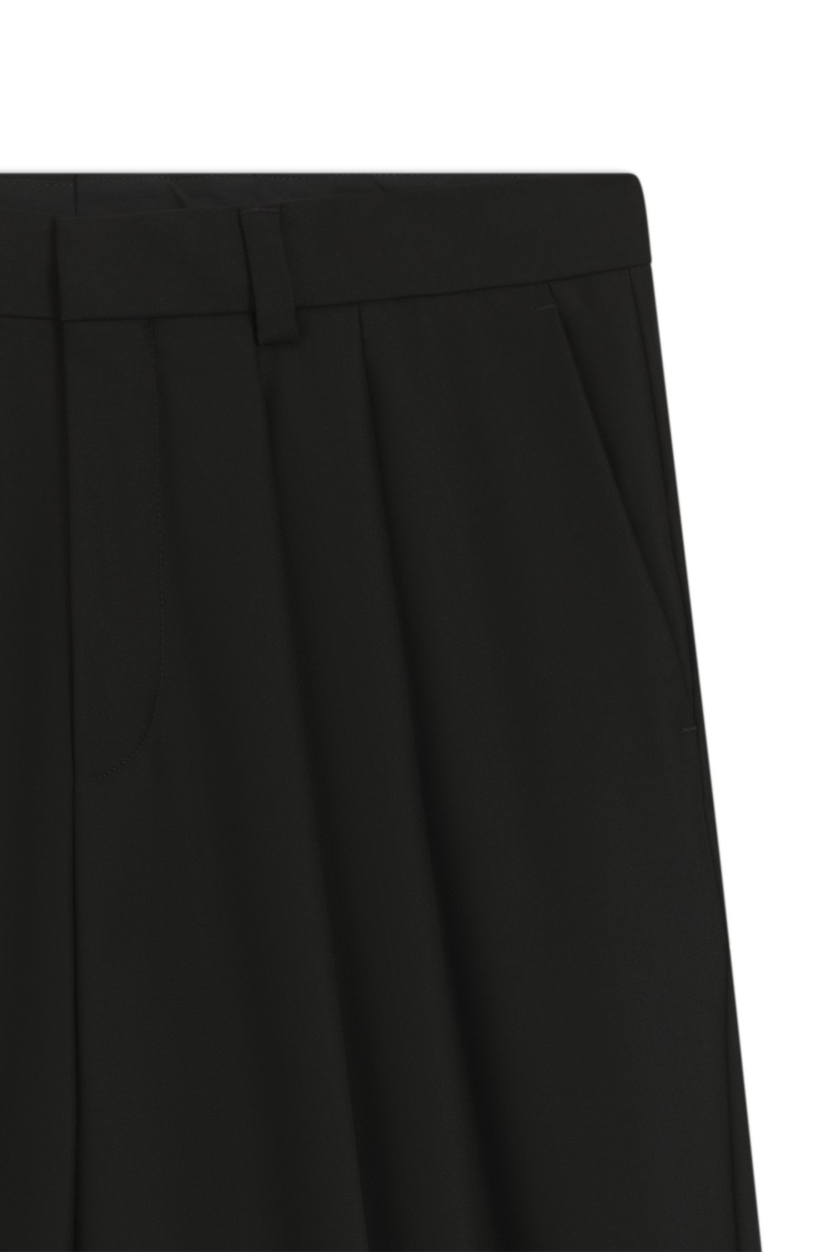 MODERN-FIT TROUSERS IN WOOL-BLEND TWILL - 6