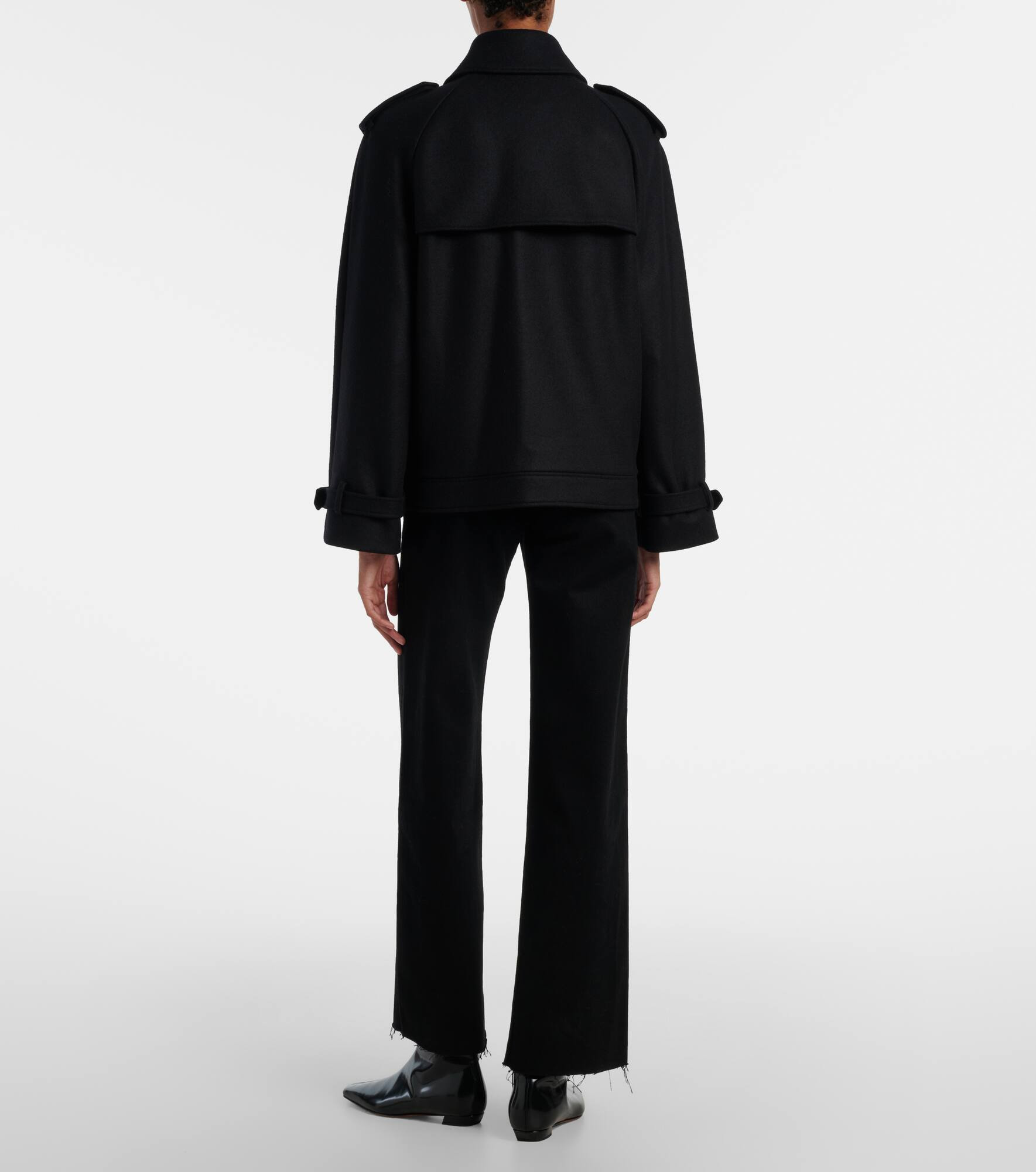 Amaury double-breasted wool-blend coat - 3