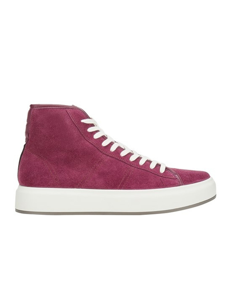 S0541 SUEDE SHOES DARK BURGUNDY 1