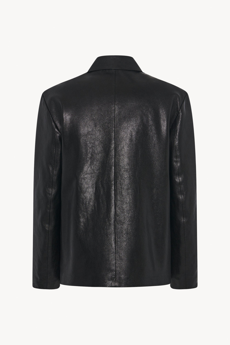 The Row Brodie Jacket in Leather outlook