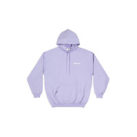 BALENCIAGA Women s Political Campaign Medium Fit Hoodie in Purple REVERSIBLE