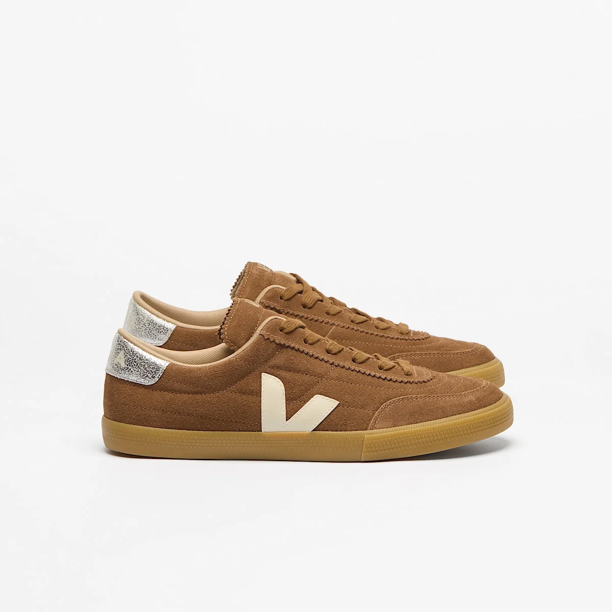 PANENKA SUEDE BROWN PIERRE SILVER - 1