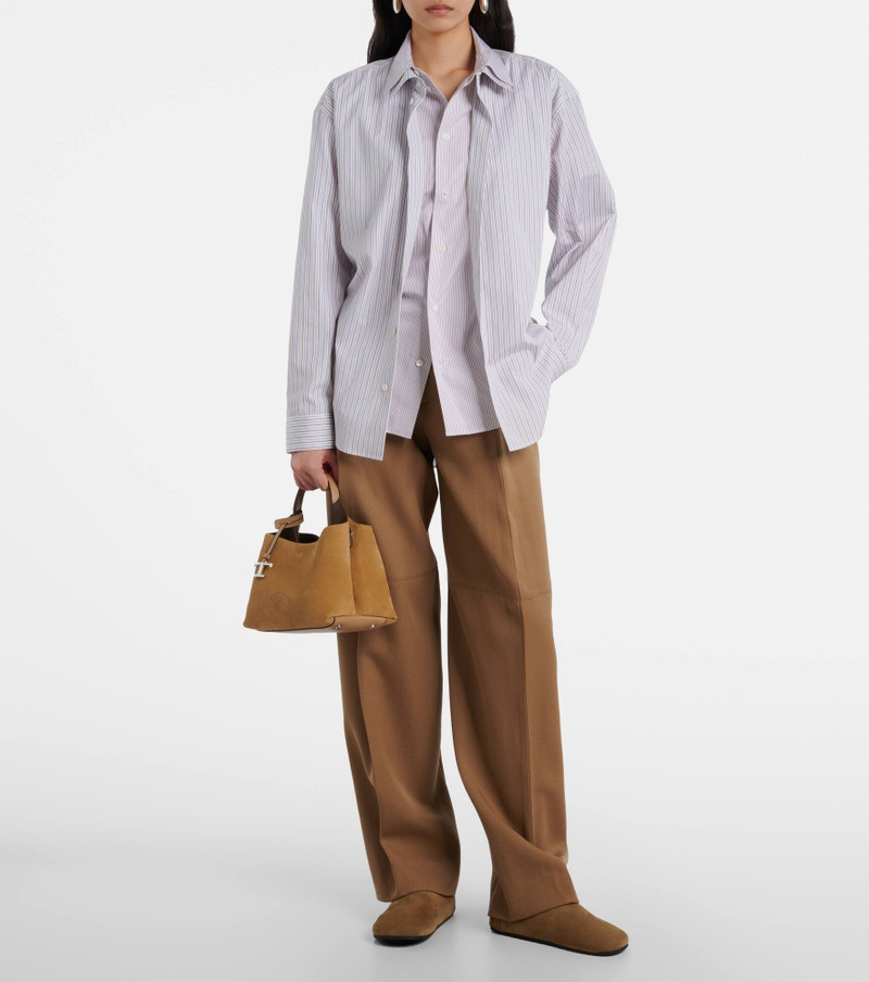 Tod's Apa Mini suede tote bag outlook