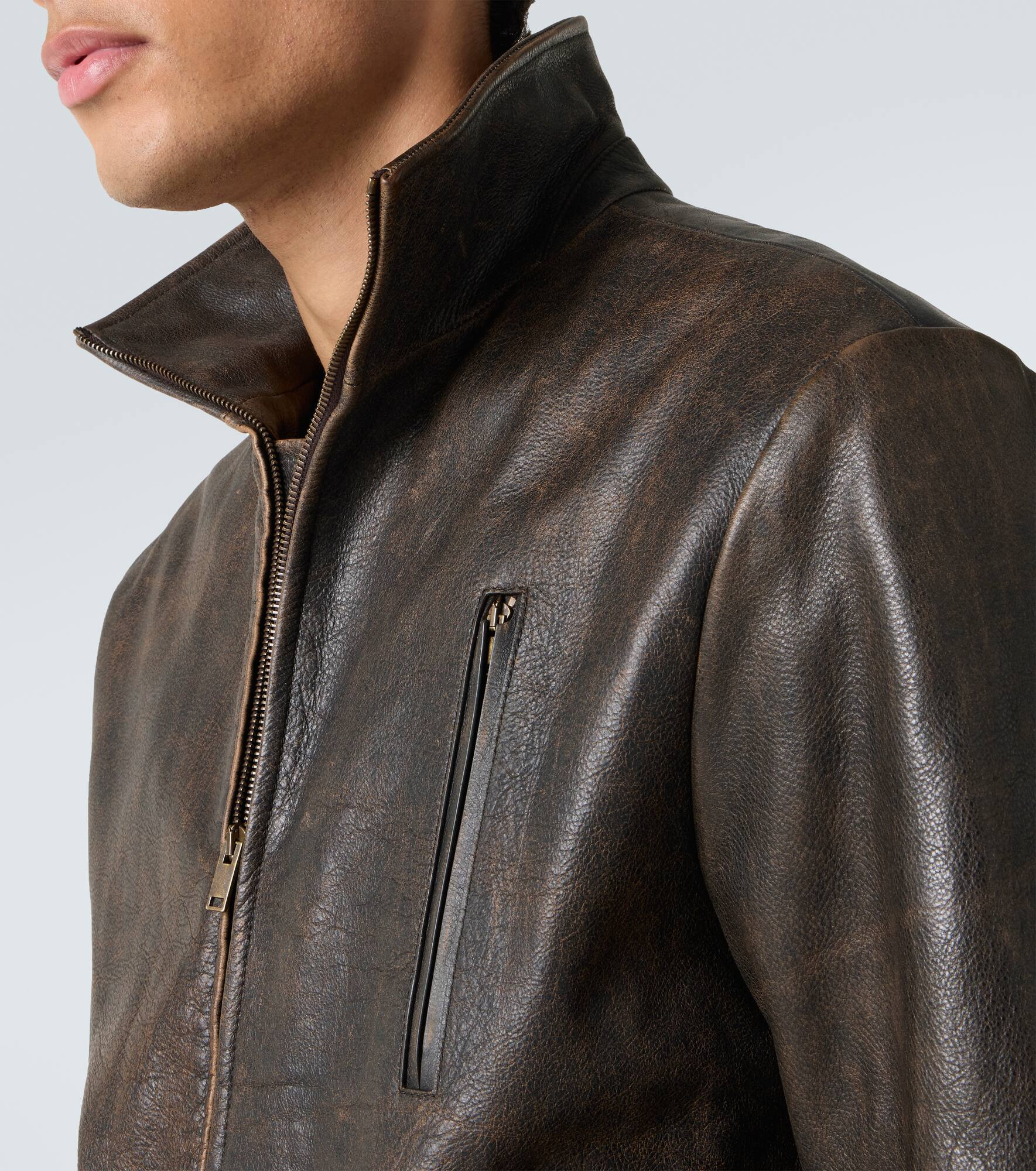 Akia leather jacket - 5