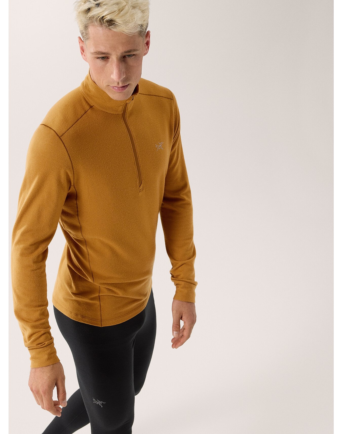 Rho Merino Wool Zip Neck - 6