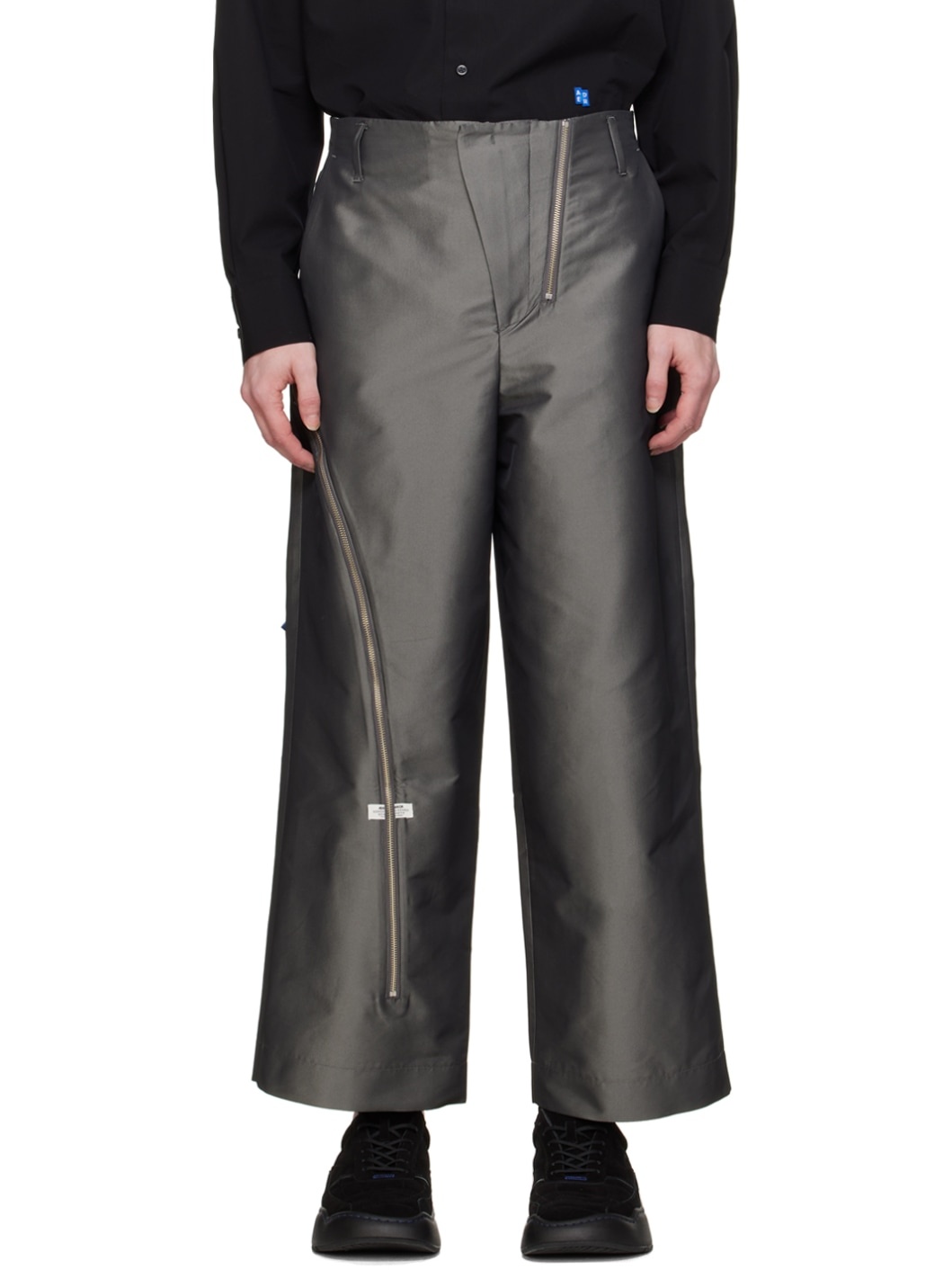 Gray Fraven Trousers - 1
