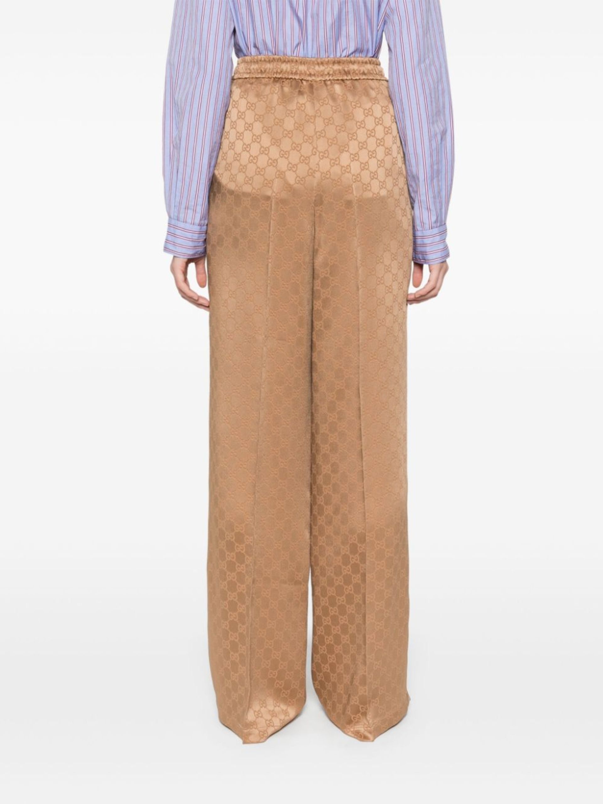 GG jacquard trousers - 4