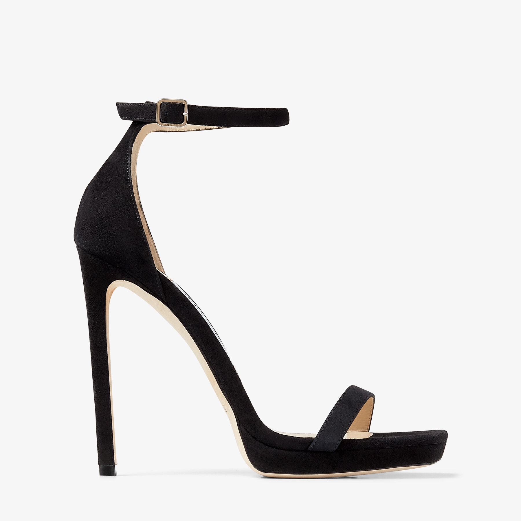 Alva 120
Black Suede Sandals - 1