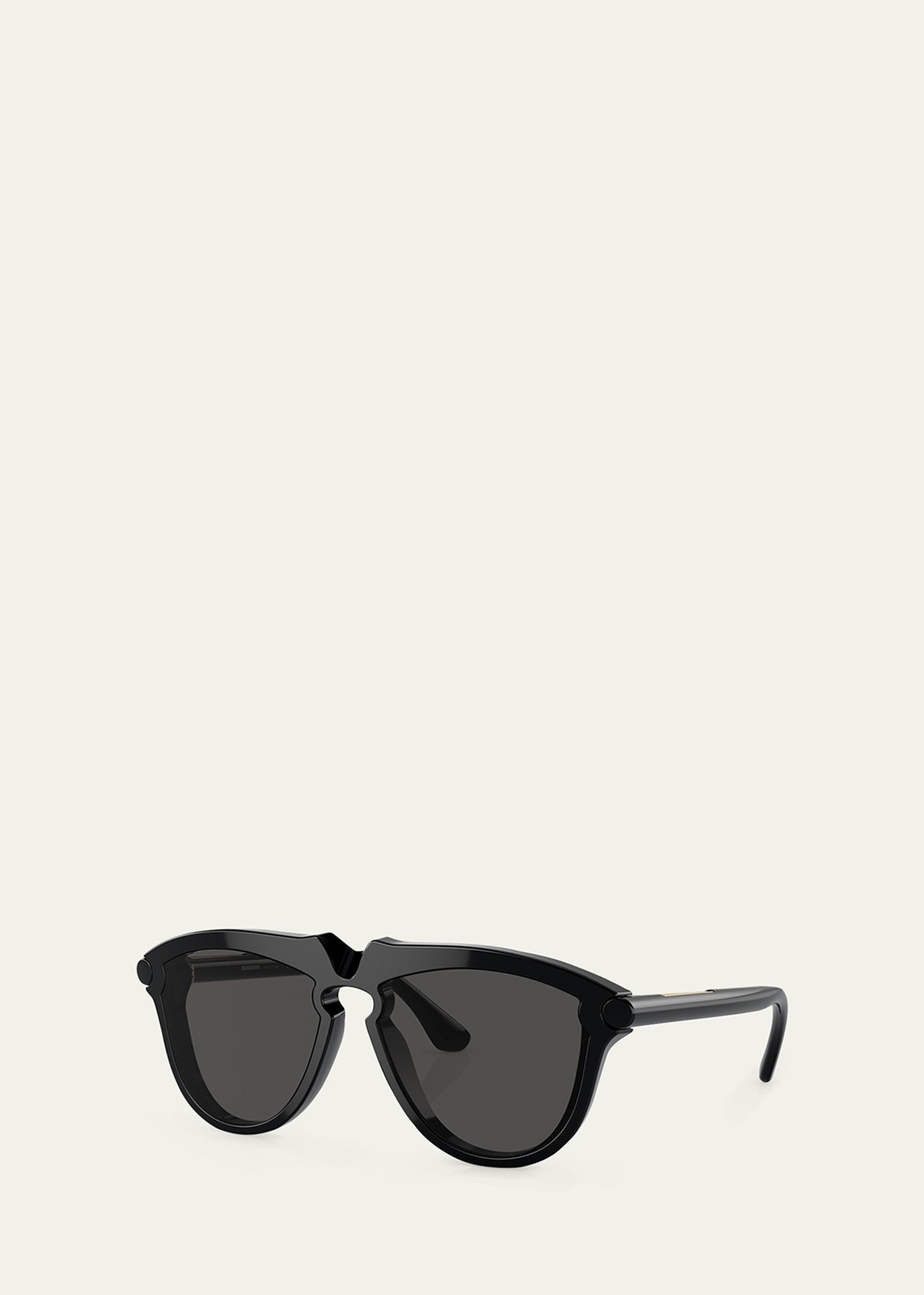 BE4417U Keyhole Acetate & Plastic Aviator Sunglasses - 2
