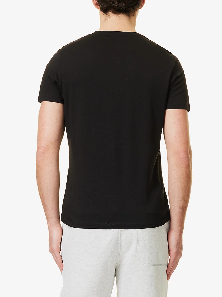 Randal Pack of Three Cotton-Jersey T-Shirt - 4