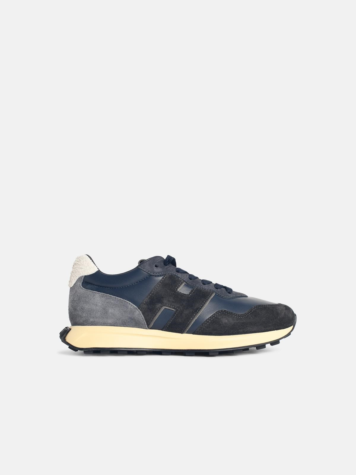'H601' MULTICOLOR LEATHER SNEAKERS - 1