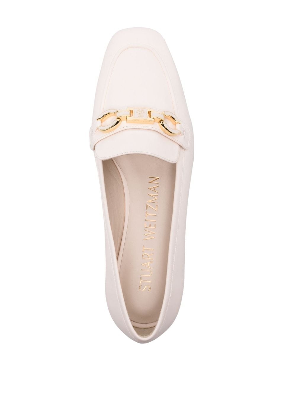 Signature leather loafers - 8