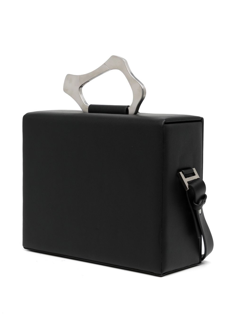 Box leather shoulder bag - 3