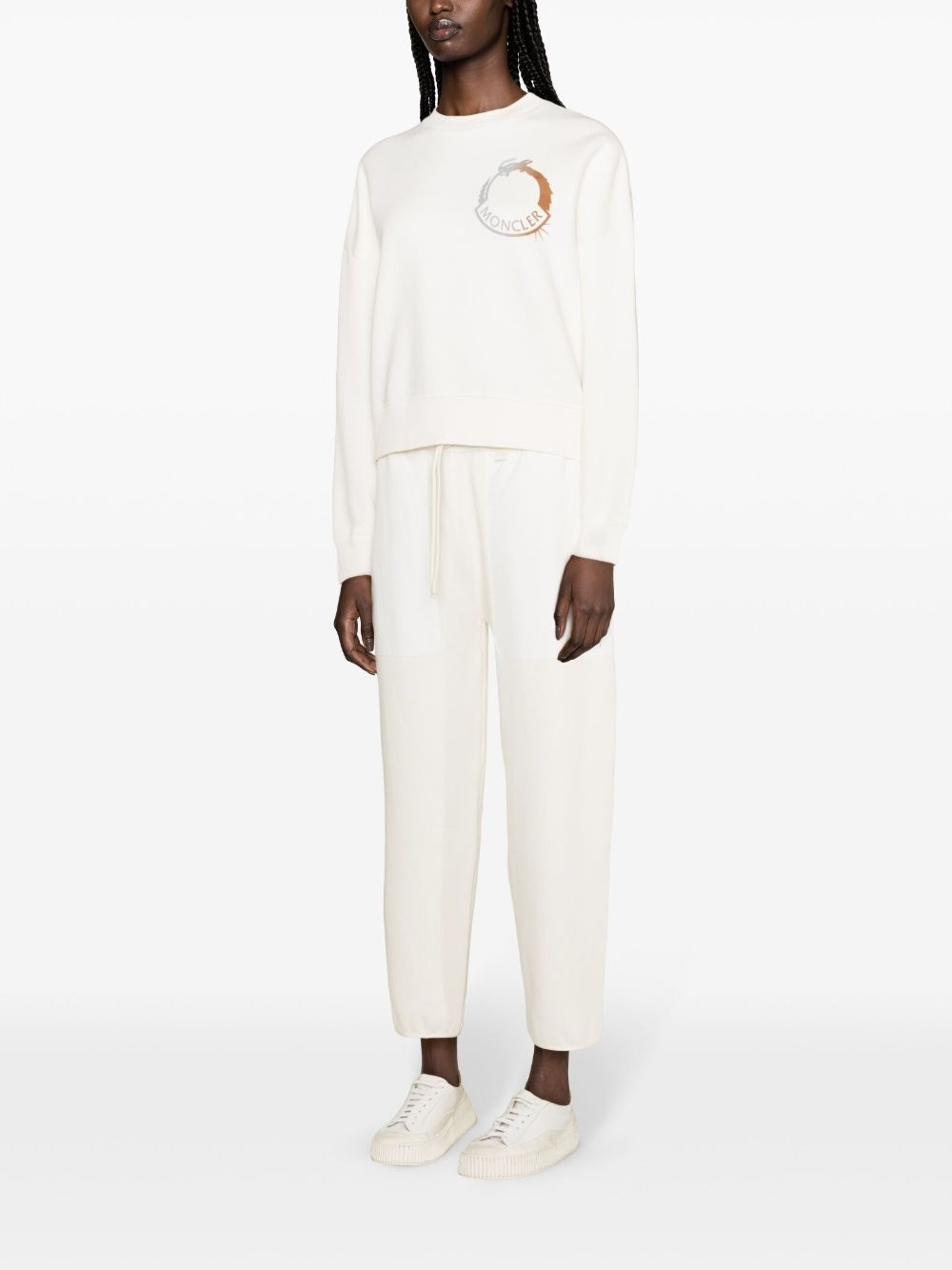 contrasting-panels track pants - 3
