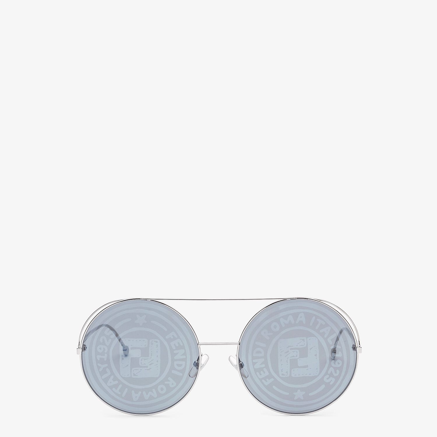 Palladium-colored sunglasses - 1