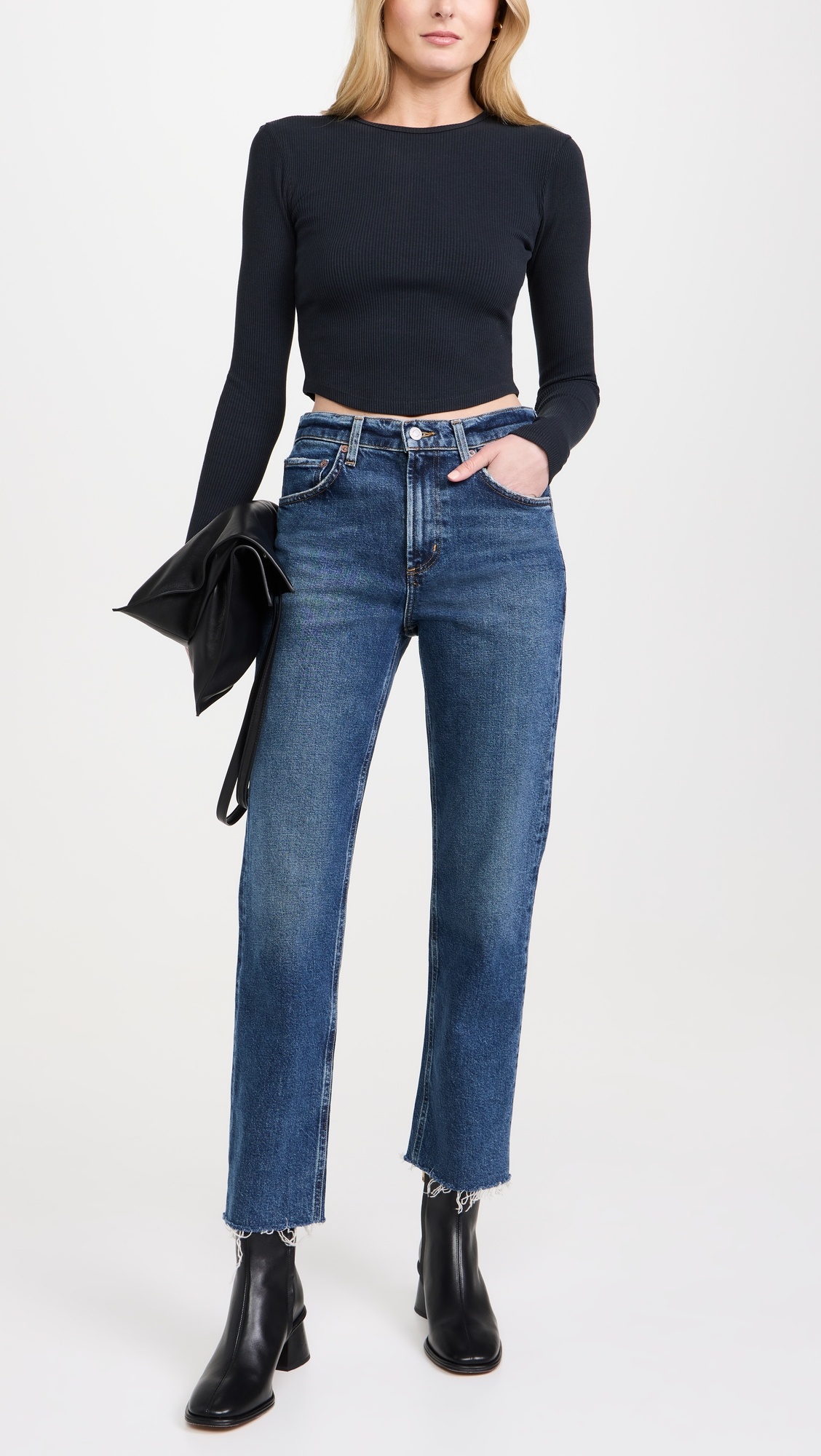 Valen Vintage Straight Jeans - 4