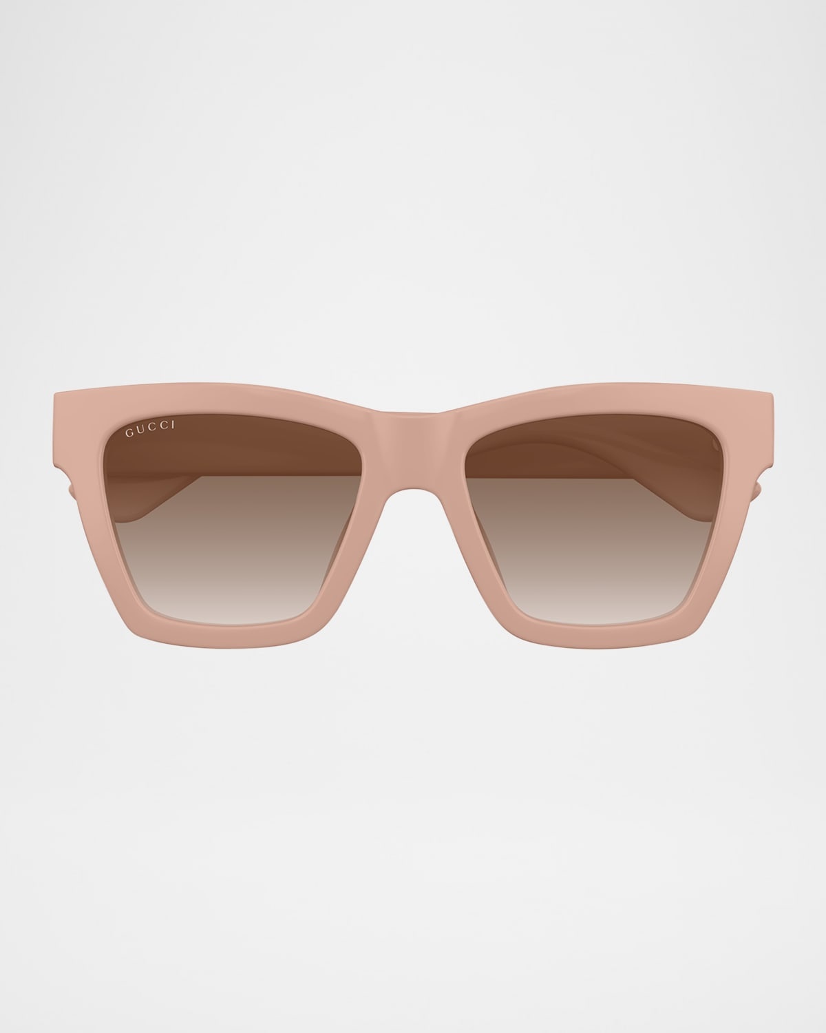Cat-Eye Gradient Plastic Sunglasses - 3