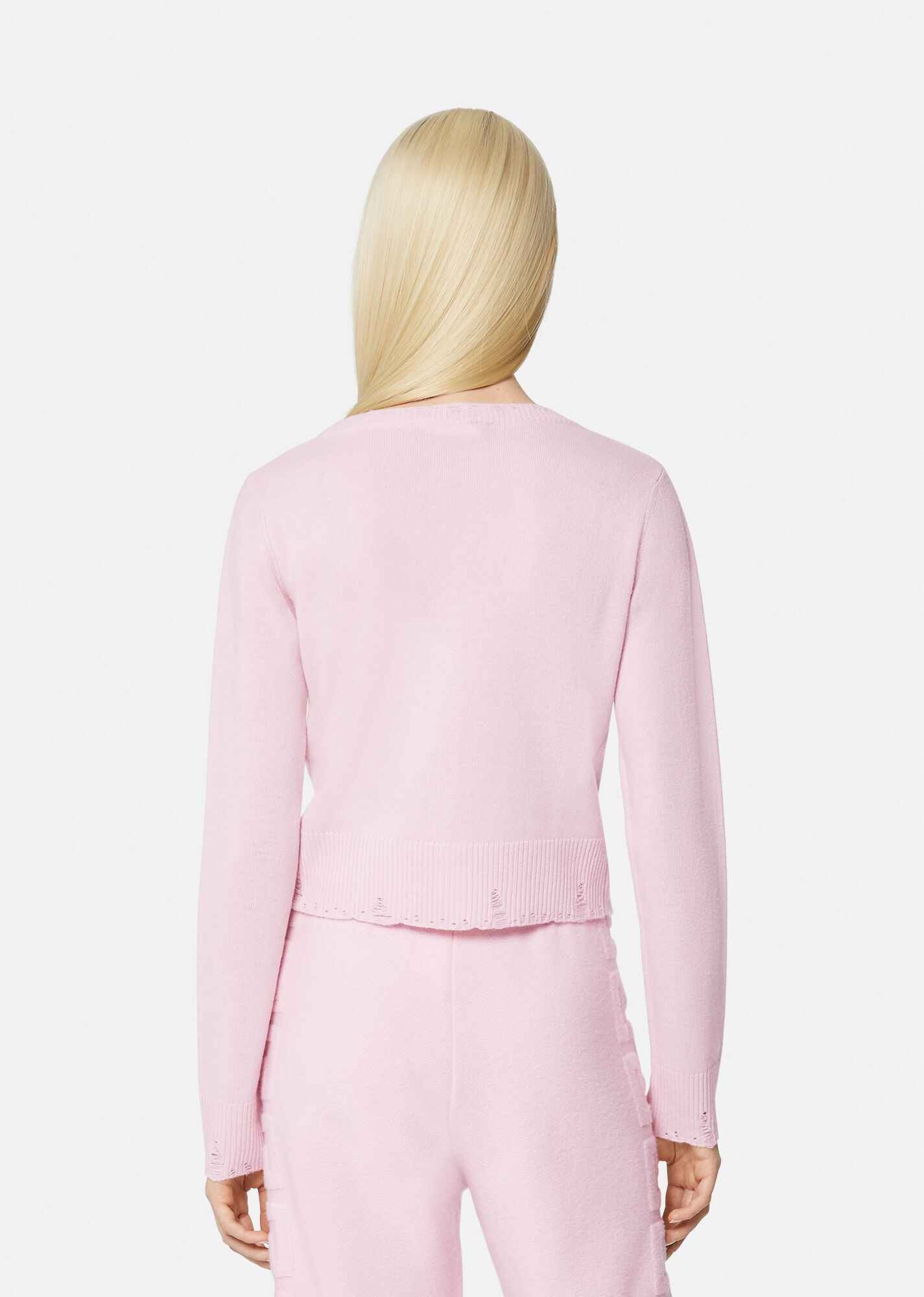 Safety Pin Cashmere Cardigan - 3