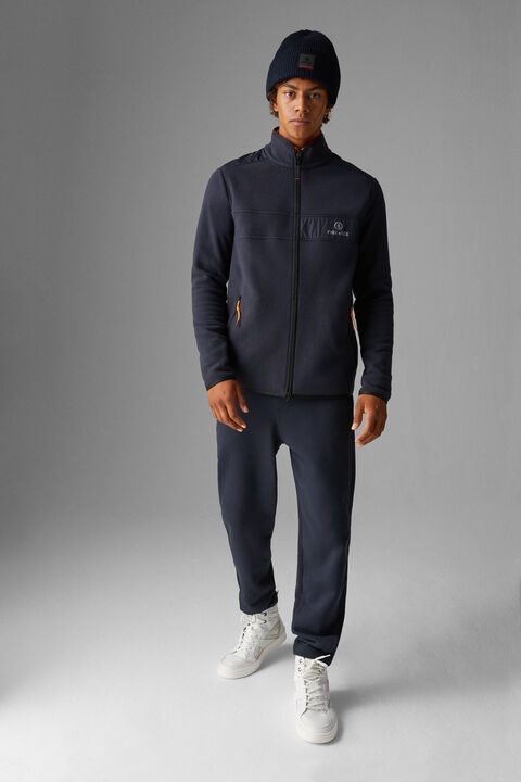 Josh fleece mid layer in Dark blue - 4